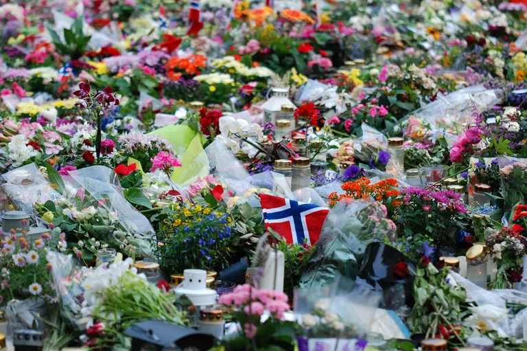 22. juulil 2011 Anders Behring Breiviki poolt tapetute mälestamine.