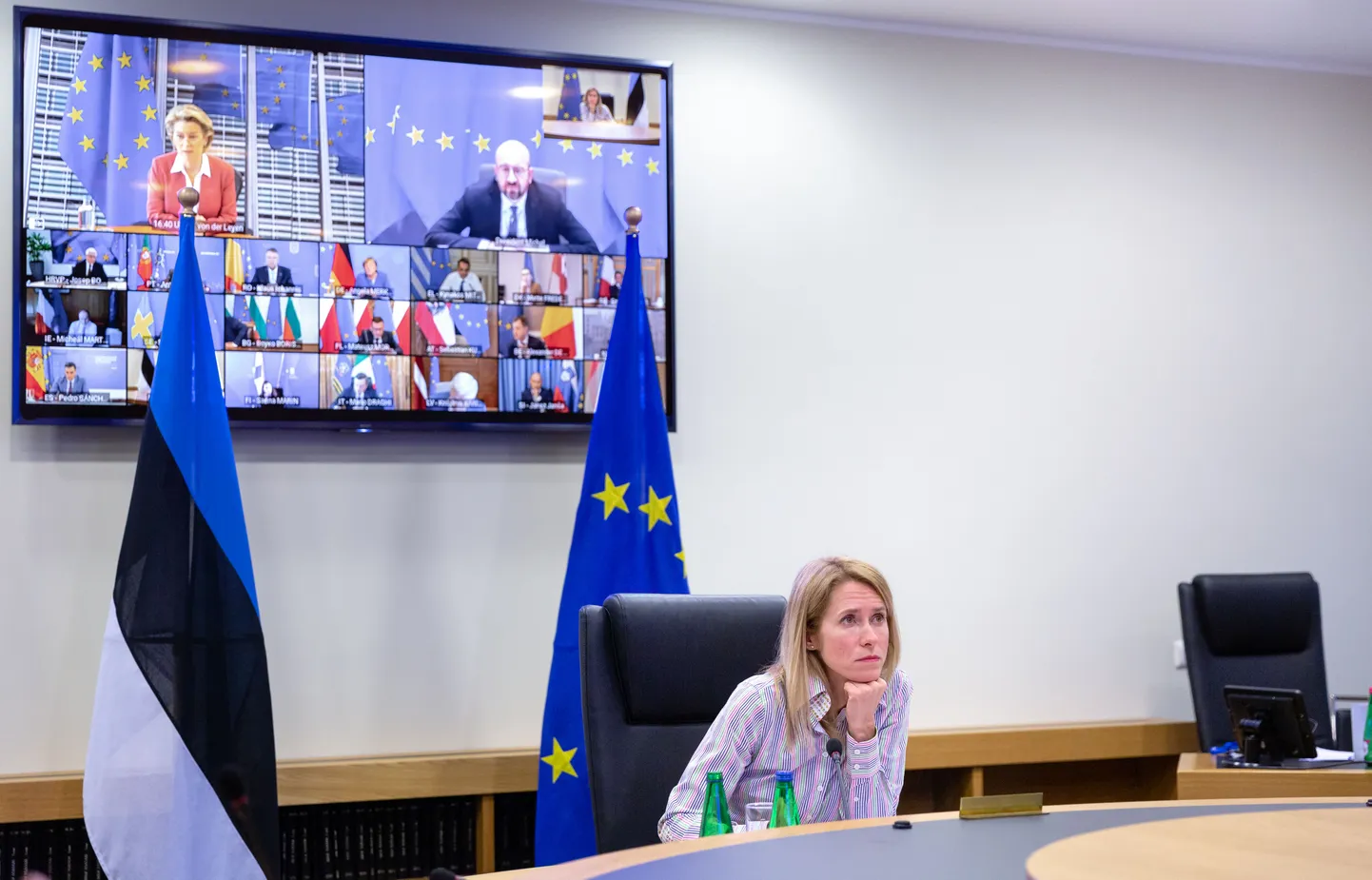 The meeting of EU prime ministers and heads of state held virtually on February 27-28 concentrated primarily on combating the coronavirus.