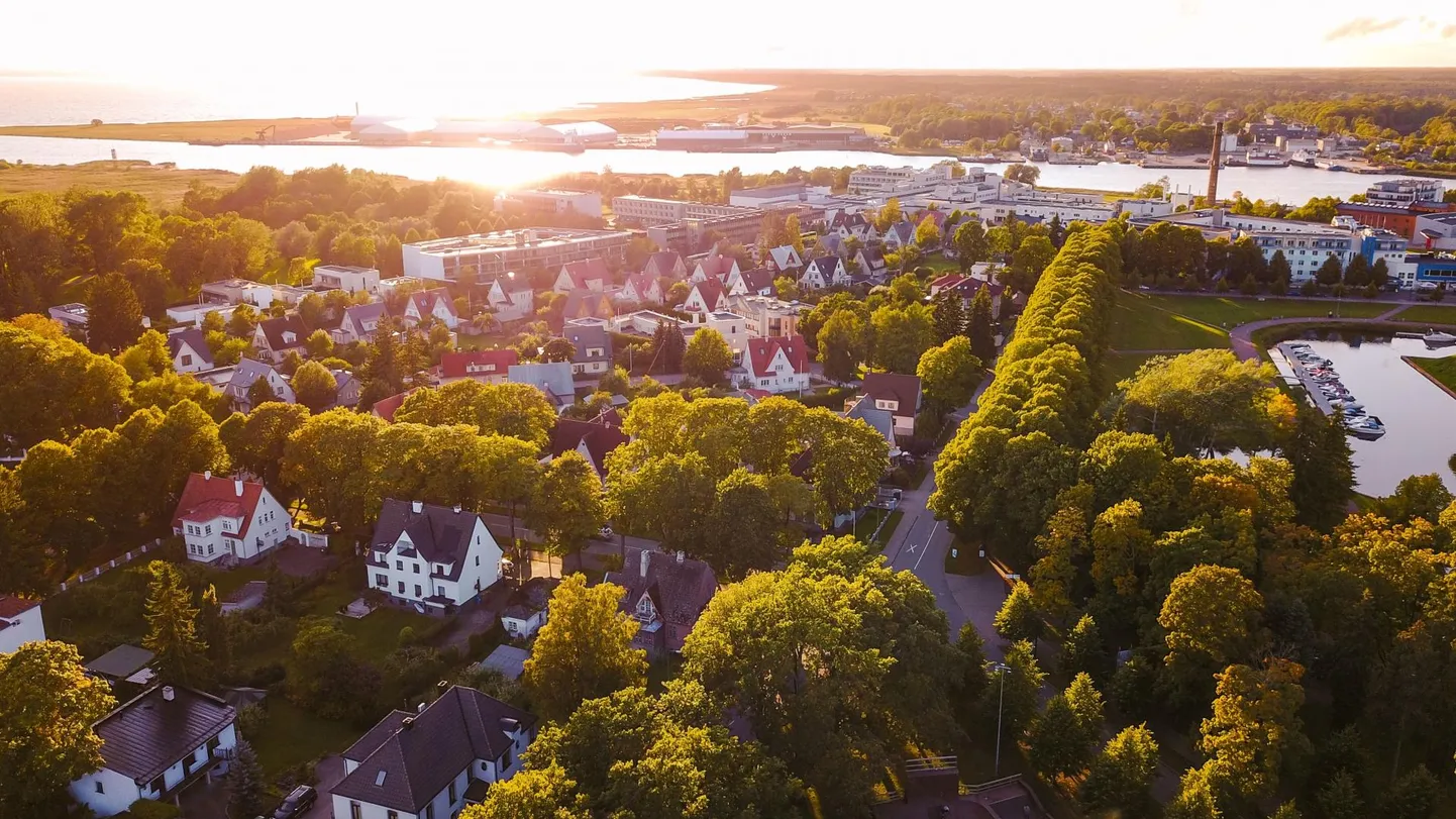 Vaade Pärnu linnale.