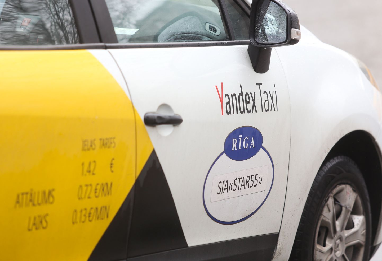 "Yandex.Taxi" taksometrs.