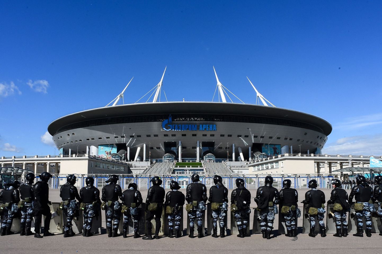 Peterburis toimuvad EM-mängud Krestovski staadionil.