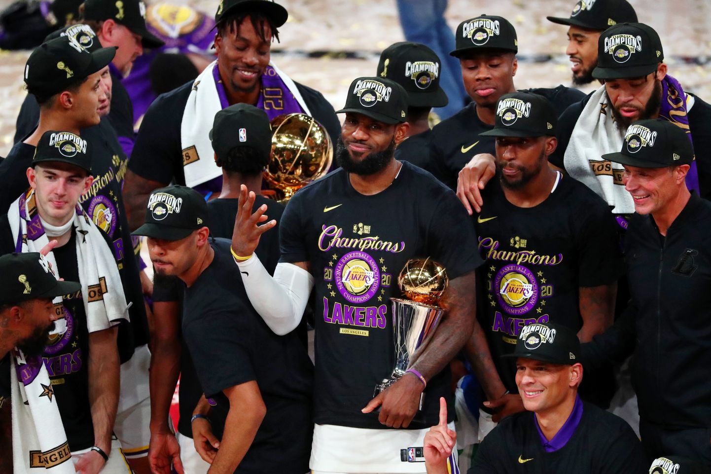 Tänavu krooniti NBA meistriteks Los Angeles Lakers.