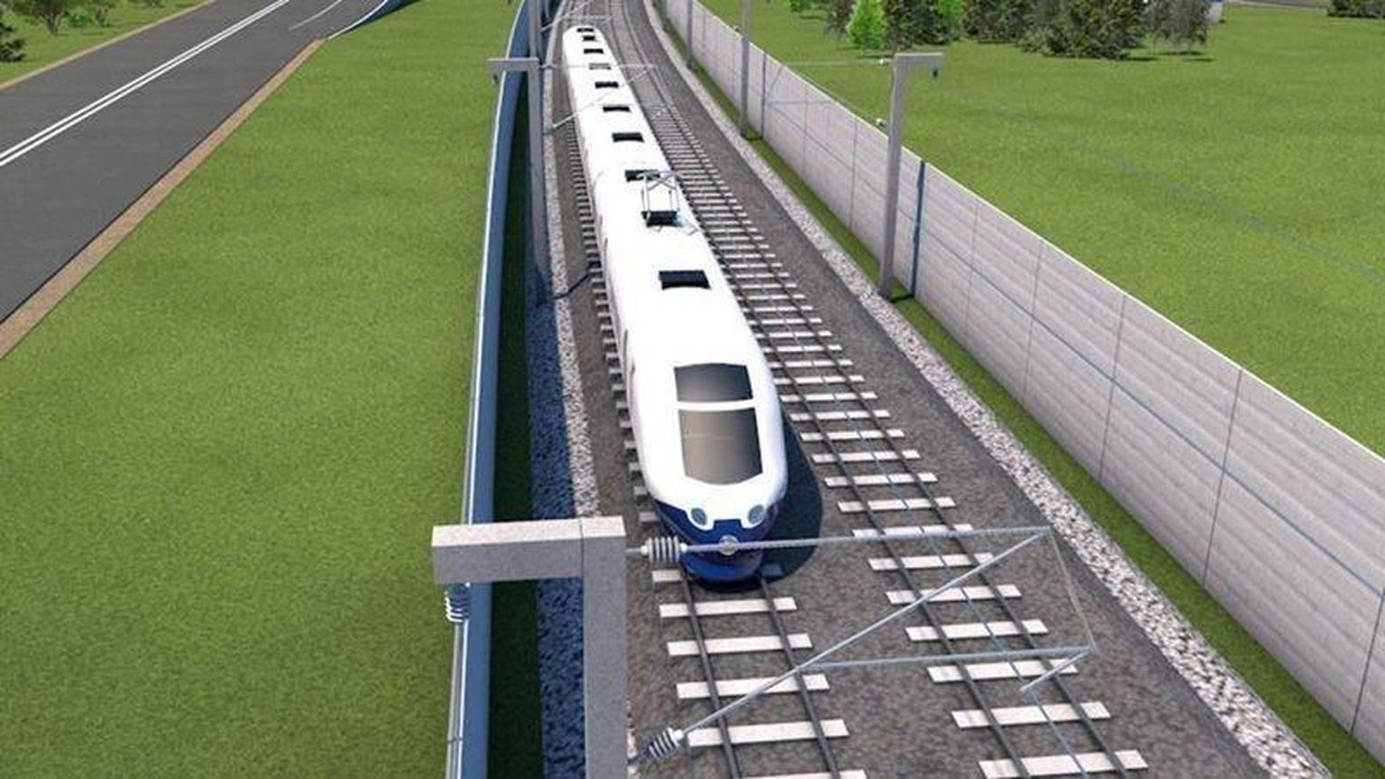 Euroopa ühendamise rahastu toel viiakse ellu ka Rail Balticu projekt.