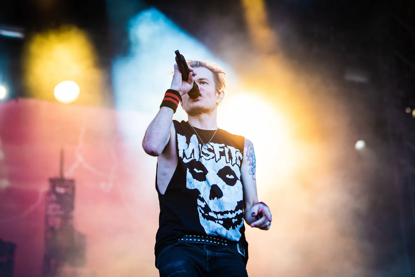 Sum 41 esinemas 2022. aastal Oslos