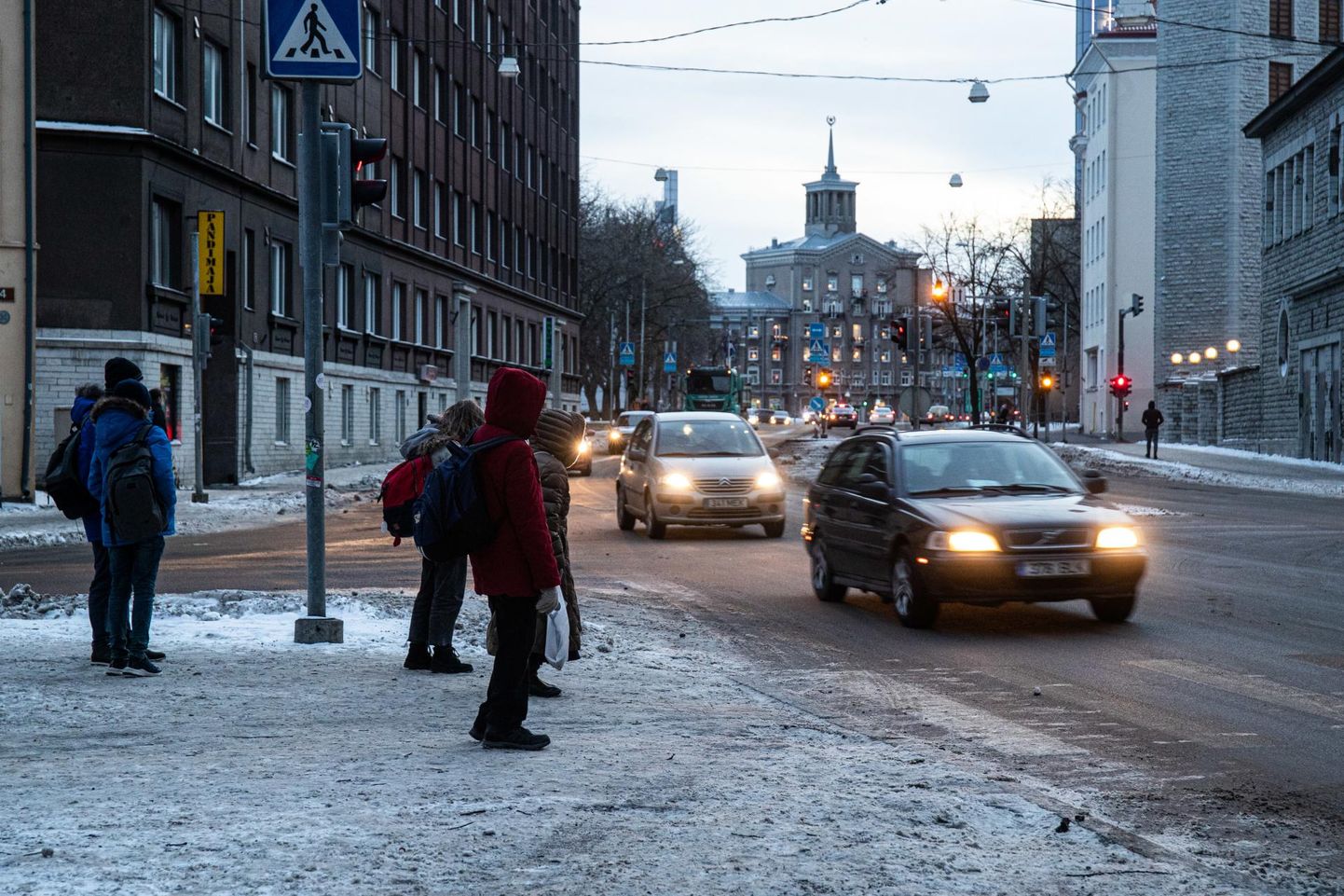 Улица пронкси в Таллинне.