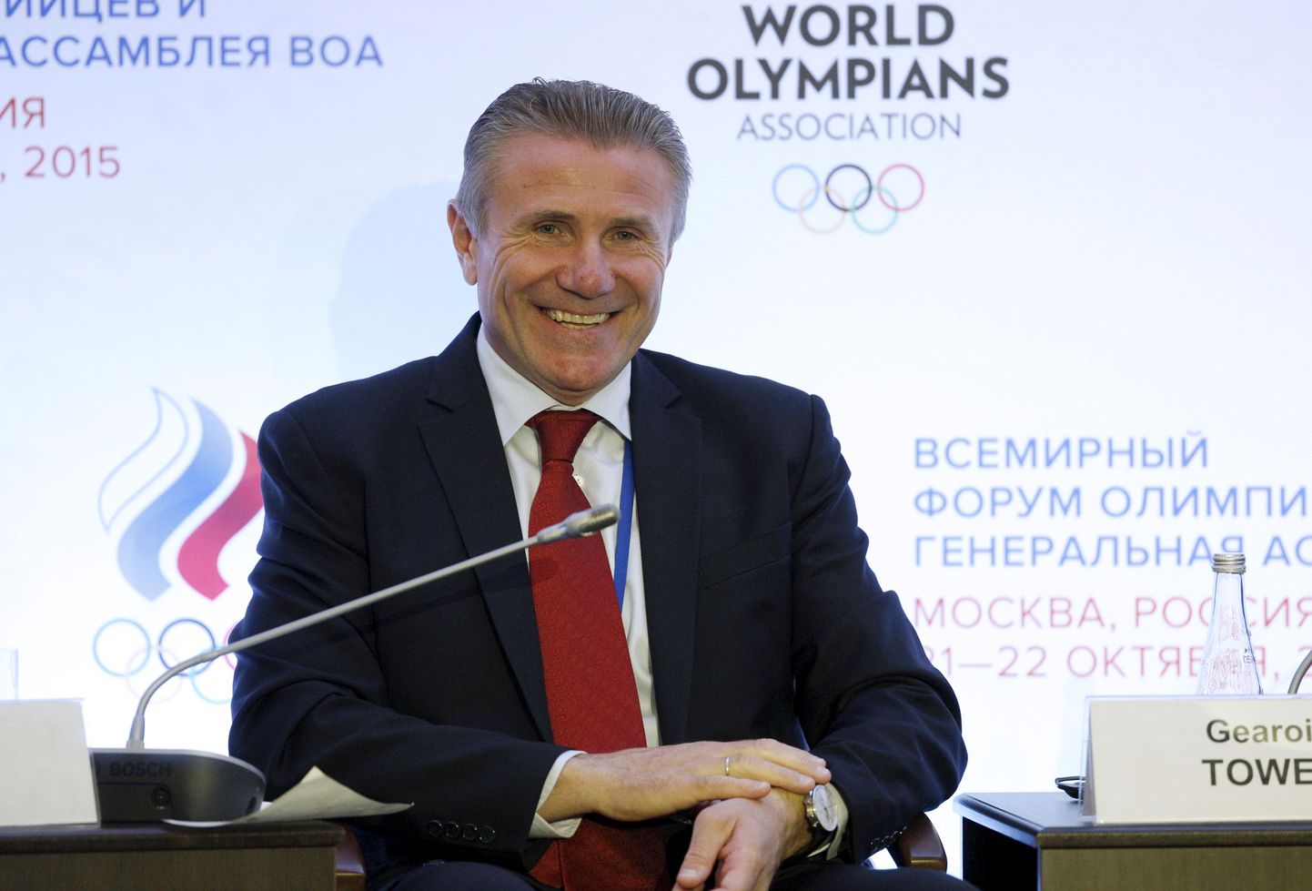 Ukraina Olümpiakomitee president ja IAAFI asepresident Sergei Bubka.