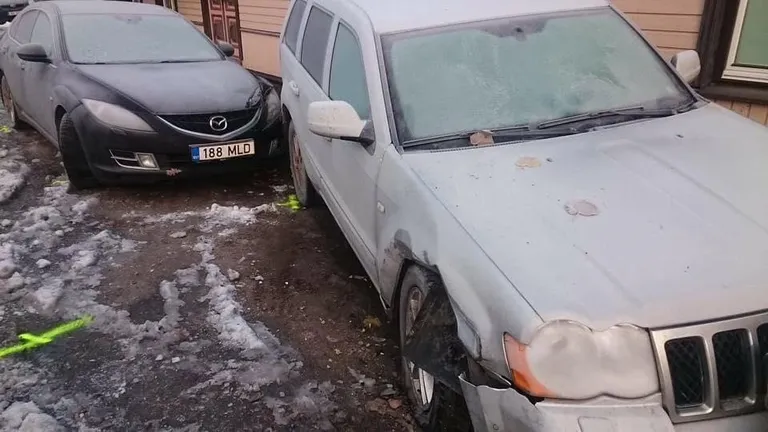 BMW sõitis otsa sõiduautole Jeep.