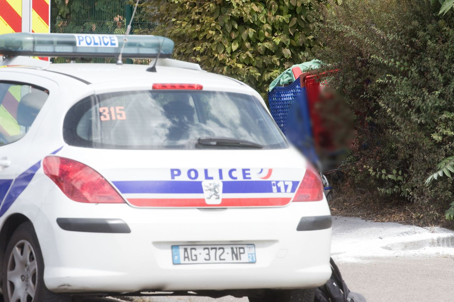 Prantsusmaa politseiauto.
