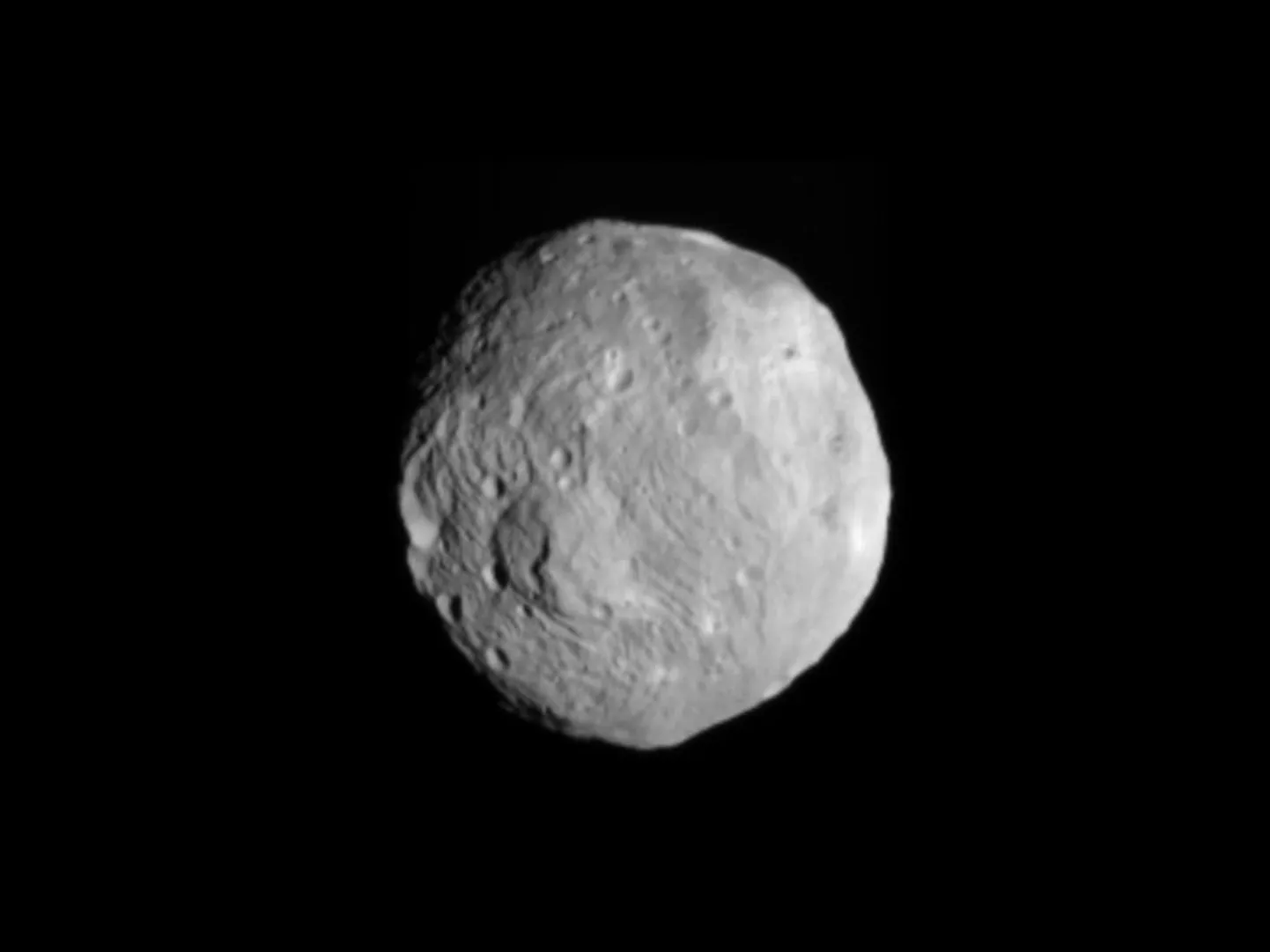 Dawni foto asteroidist Vesta.