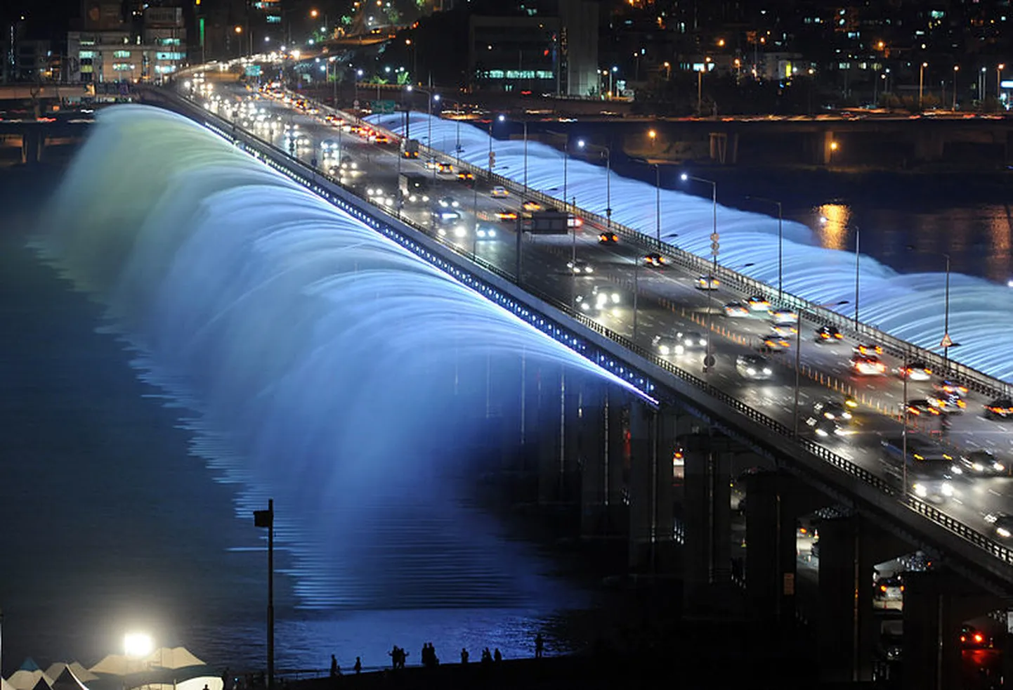 Banpo sild Lõuna-Koreas.