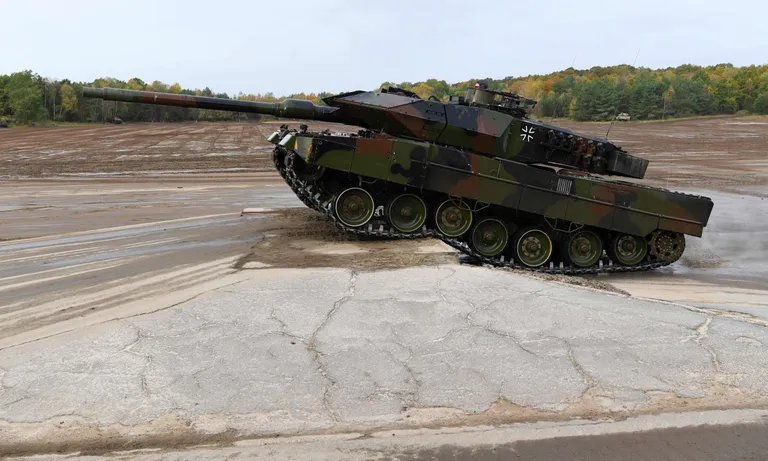 Leopard 2 A7 tank.