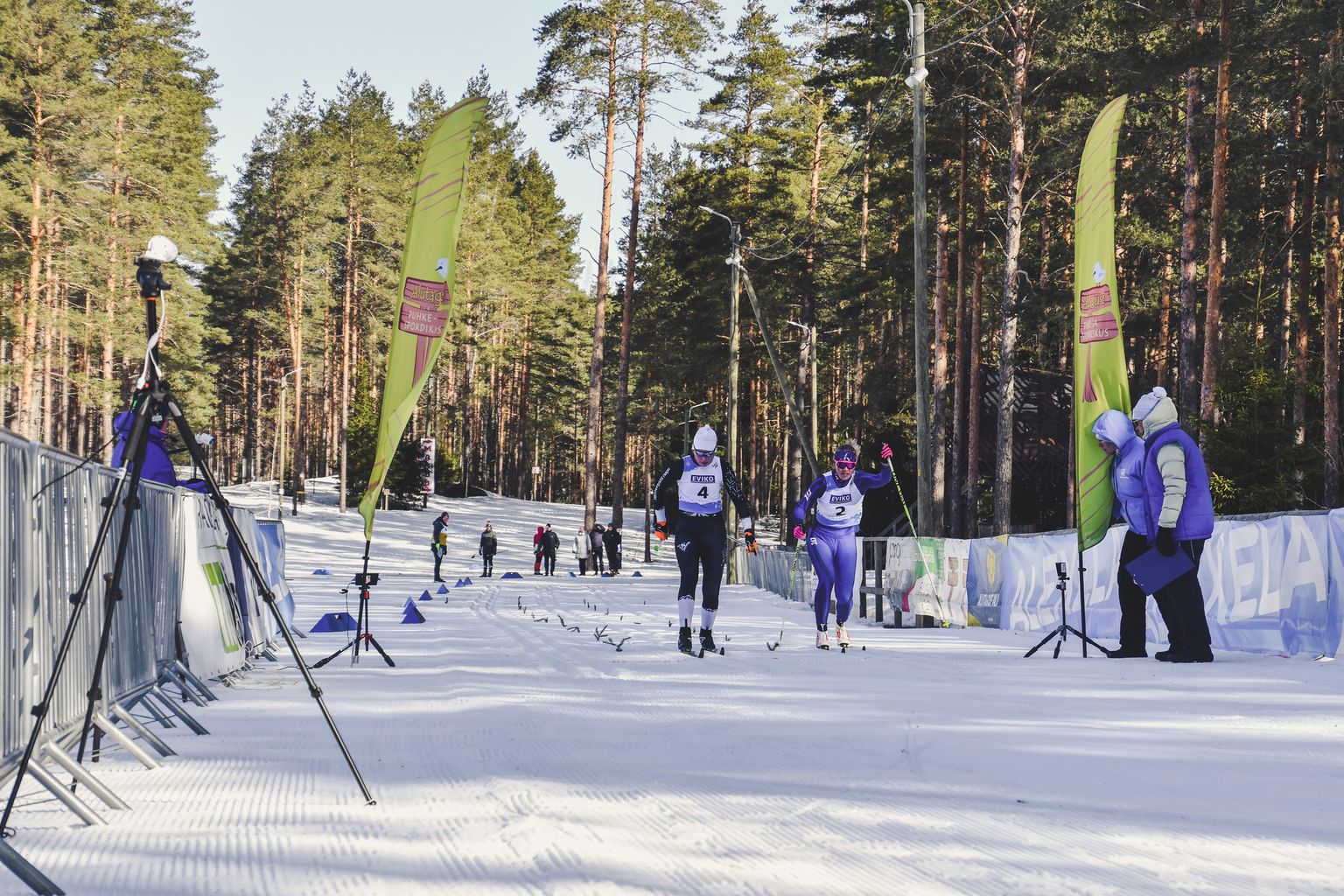 Murdmaasuusatamise Eesti meistrivõistluste teatesprindi sõitudes olid edukaimad Võru Suusaklubi ja Spordiklubi CFC.