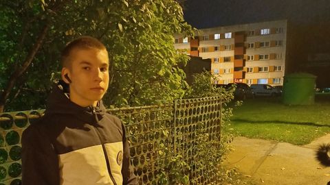 Ahtmes kadus koeraga jalutama läinud nooruk