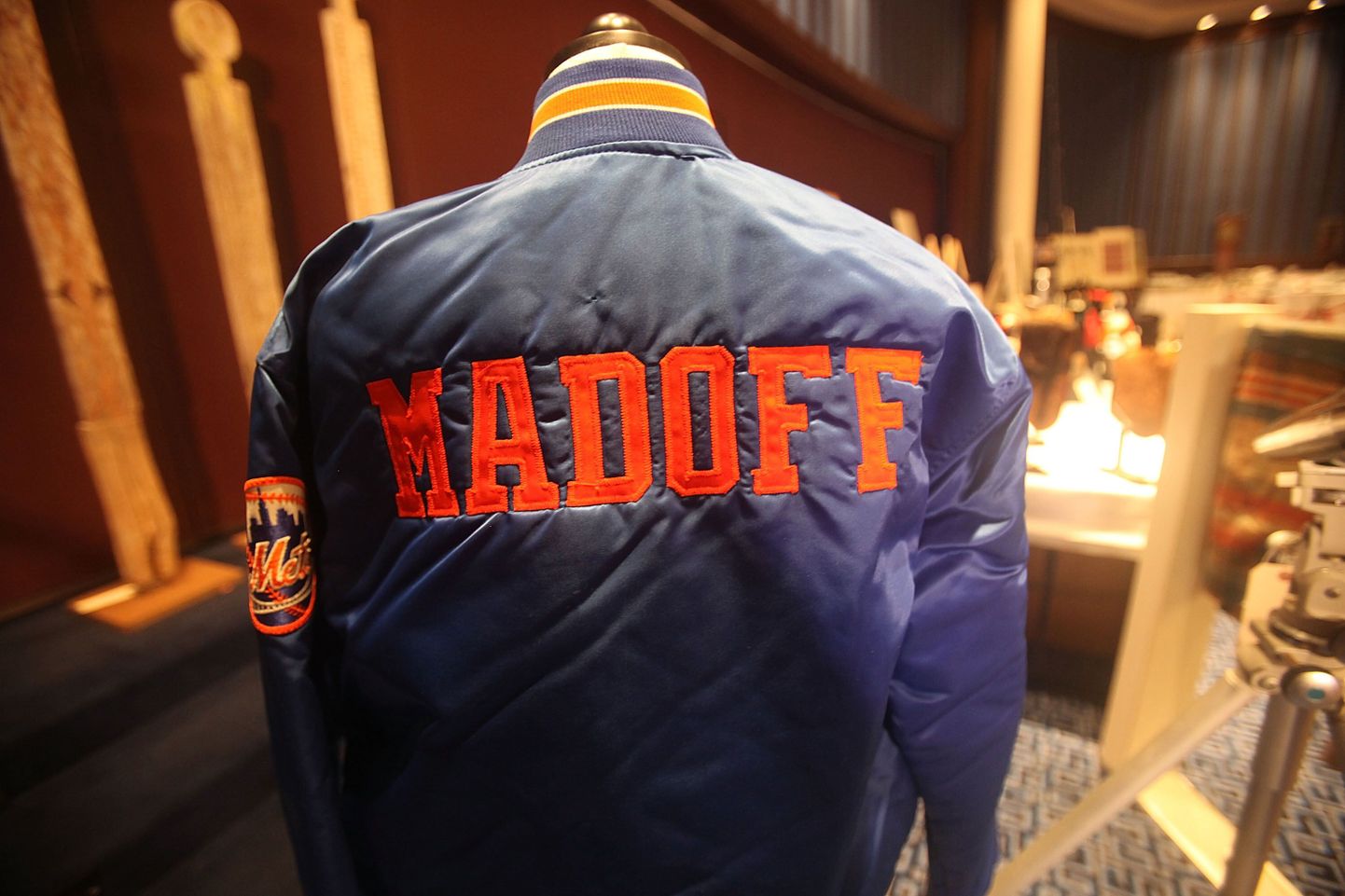Kurikuulsa Wall Streeti kelmi Bernard Madoffi nimeline New York Metsi pesapalliklubi jope.
