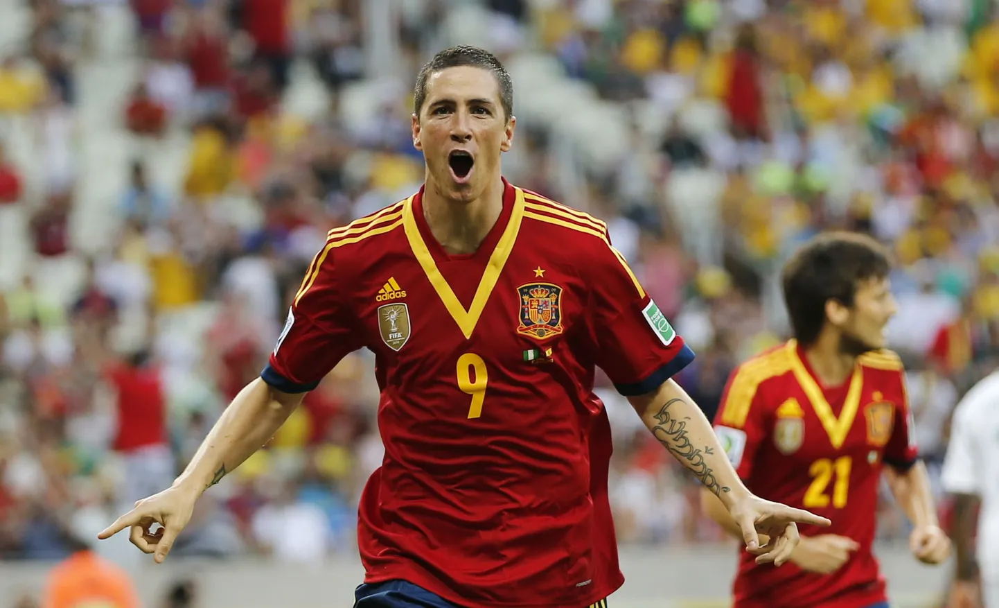 Fernando Torrese (pildil) ja Jordi Alba väravad viisid Hispaania võidule.
