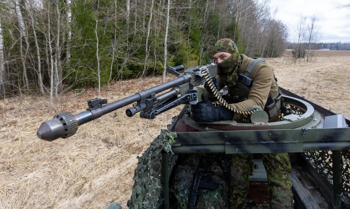 Kaitseliidu küberkaitseüksus harjutas Karksi-Nuia kandis suurõppuseks Kevadtorm juba märtsi lõpus.