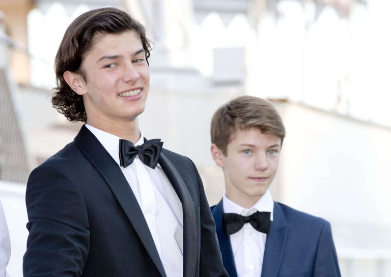 Taani prints Nikolai (vasakul) ja ta vend, prints Felix