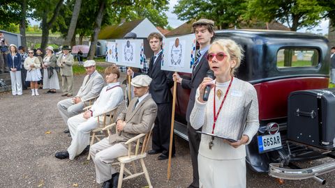 GALERII & VIDEO ⟩ Kuressaare tänavatel kohtab täna 1936. aasta linnarahvast