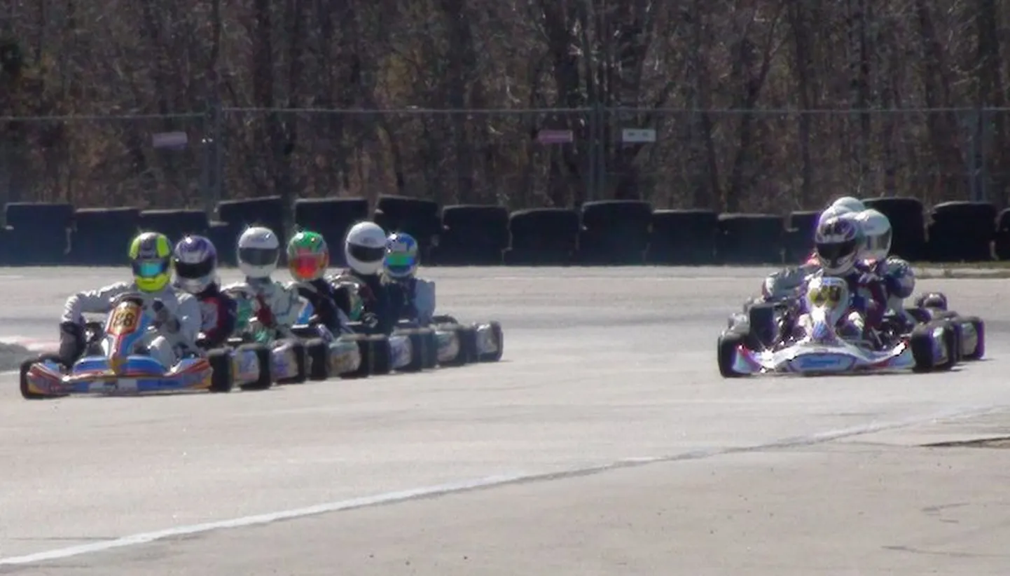Rotax Max klassi sõit.
