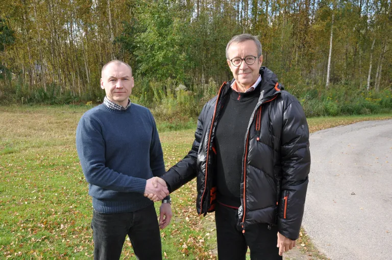 Eston Kohver ja Toomas Hendrik Ilves