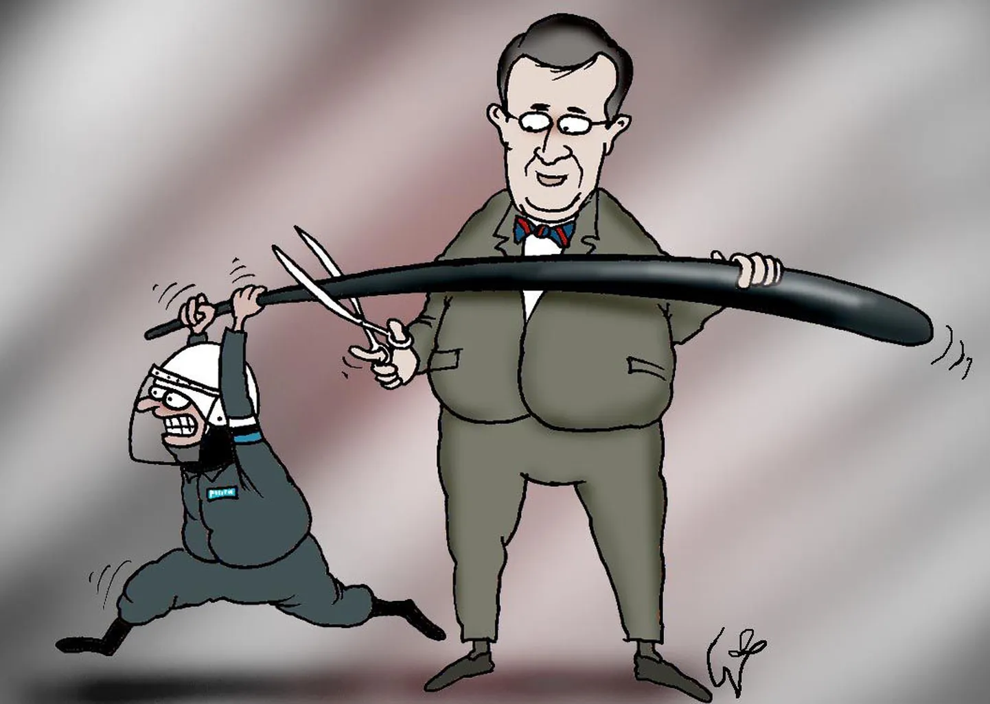 President Toomas Hendrik Ilves lükkas mässueelnõu tagasi.