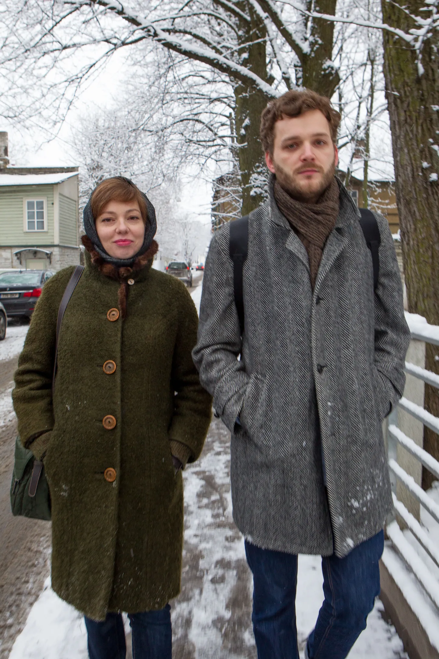 Livia Ulman ja Andris Feldmanis