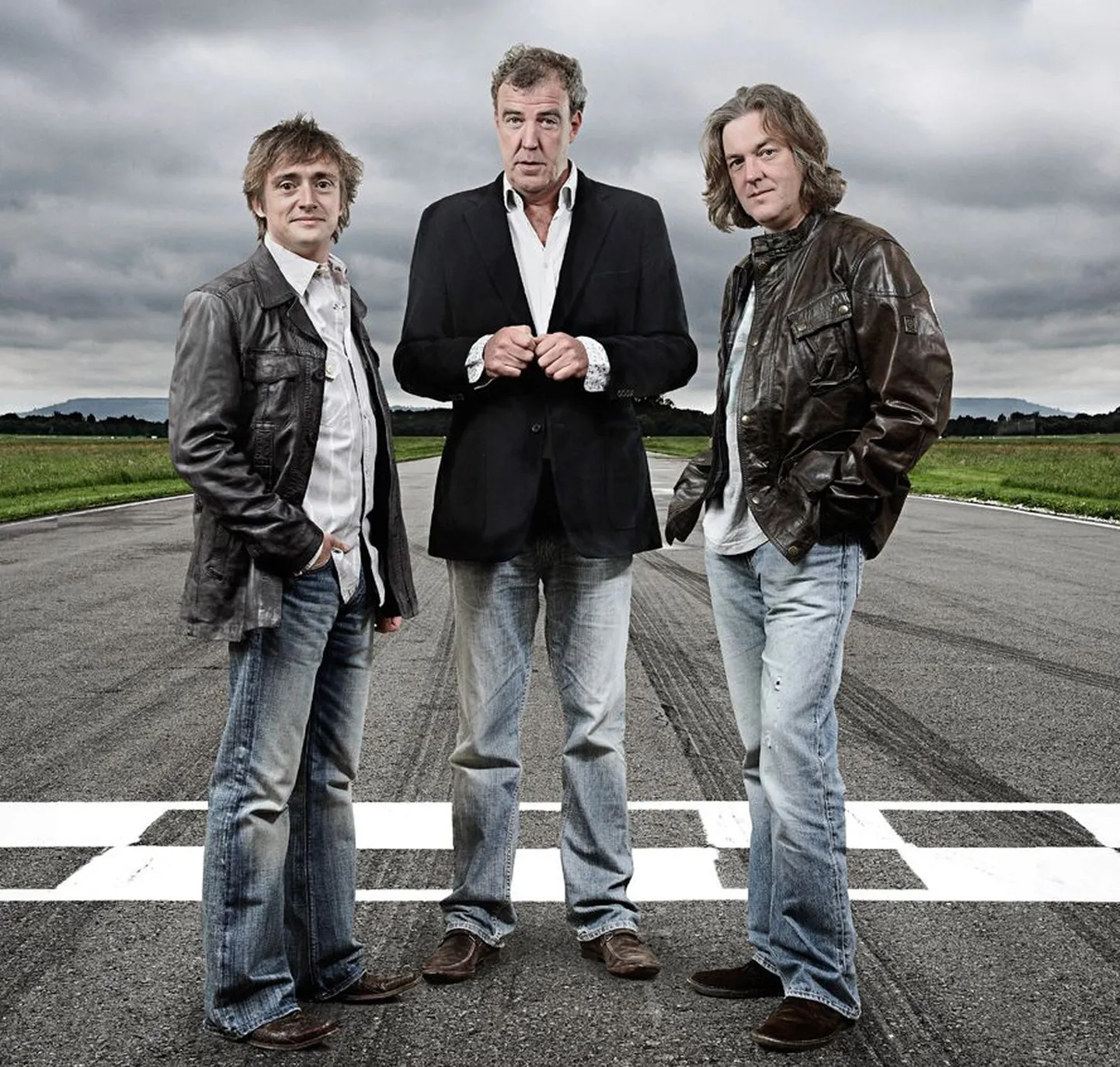 «Top Geari» saatejuhid Richard Hammond, Jeremy Clarkson ja James May