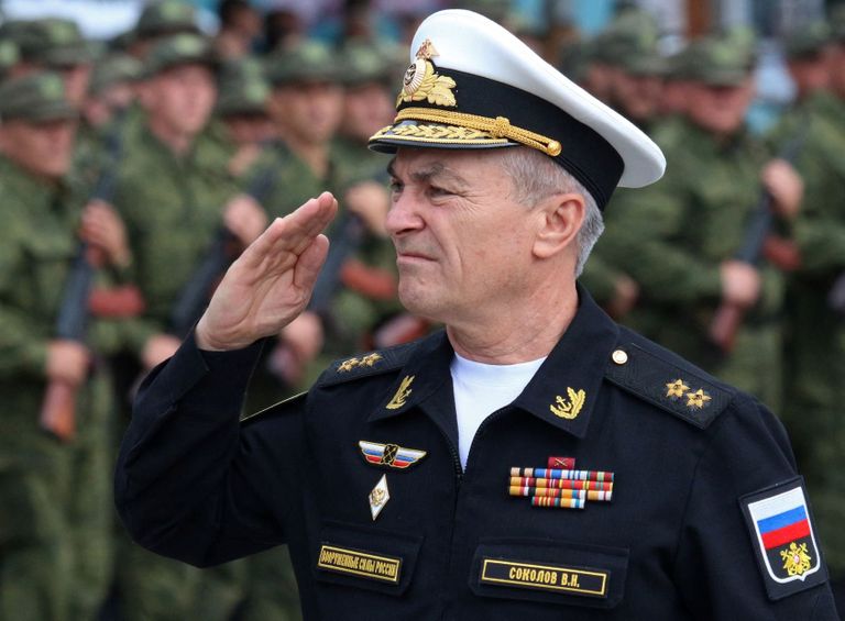 Командующий Черноморским флотом России Виктор Соколов. В августе он сменил на этом посту Игоря Осипова