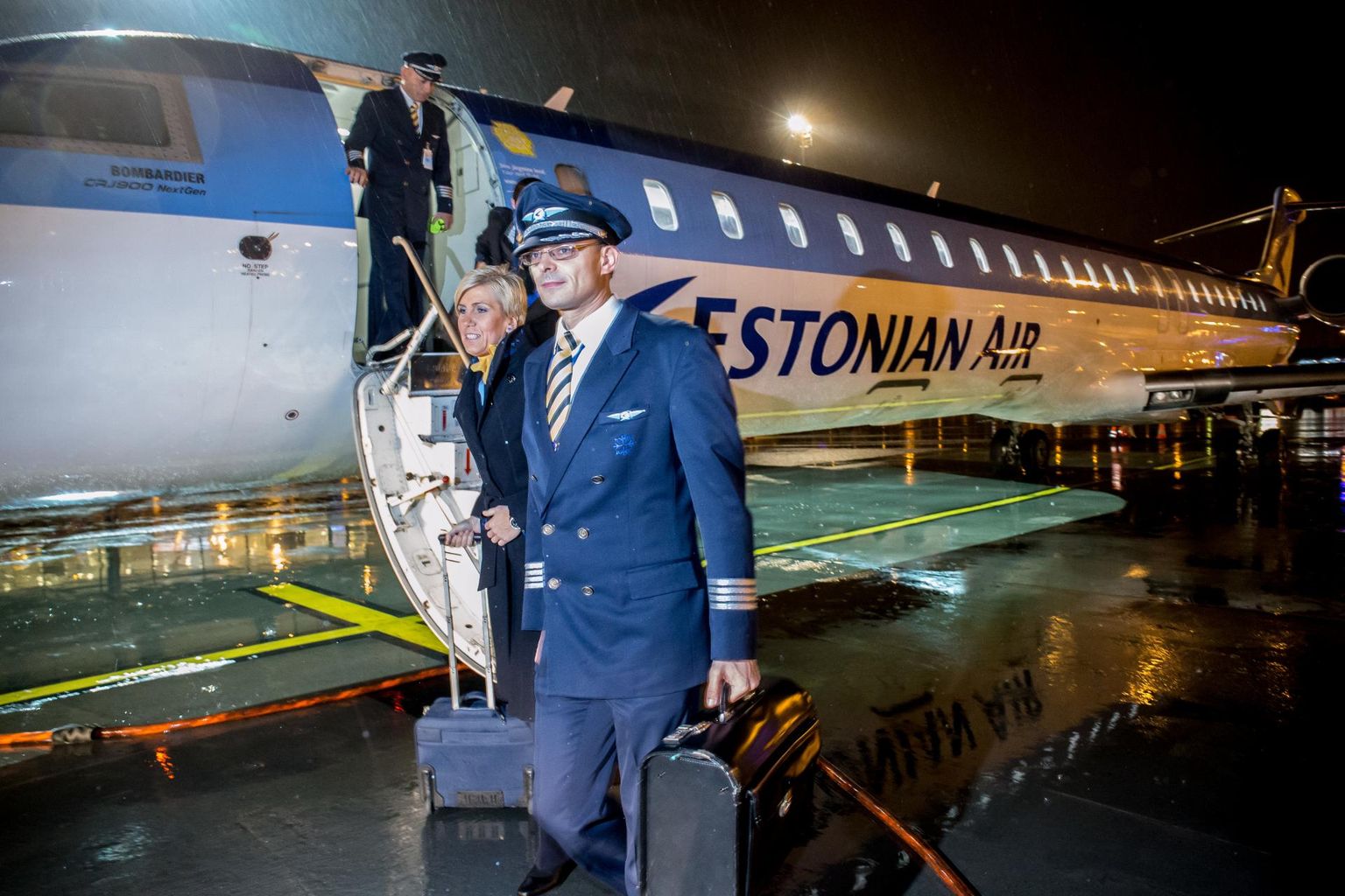 Последний полет Estonian Air 7 ноября 2015 года.