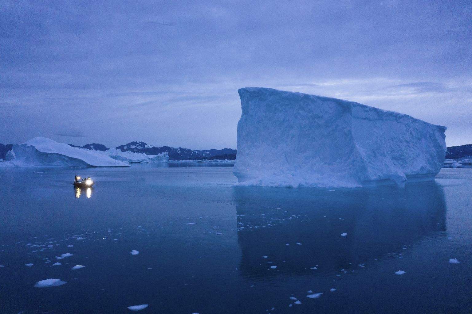Ledāji Grenlandē.