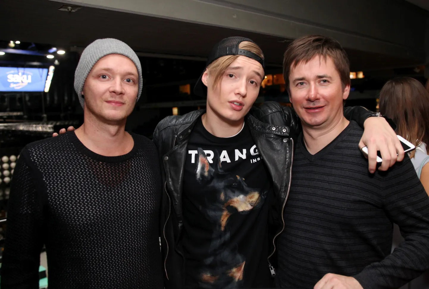 Eesti Laulu järelpidu Saku Suurhalli restoranis.
Isac Elliot