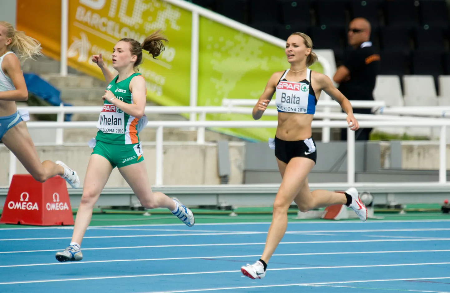Ksenija Balta EMil 200 m eeljooksus.
