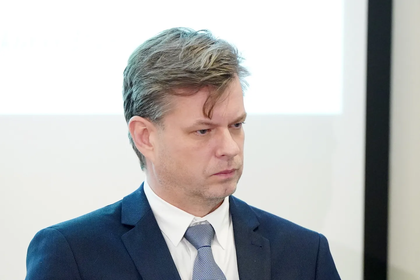 Konkurences padomes priekšsēdētājs Juris Gaiķis.