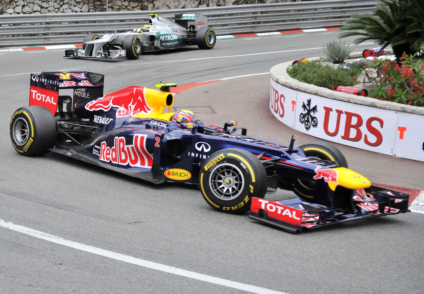 Mark Webber Monaco GP-l.
