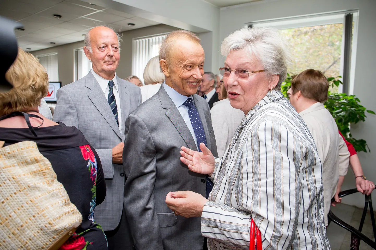 Tarvo Villomann (vasakul), Lembitu Kuuse ja Marite Kallasma.