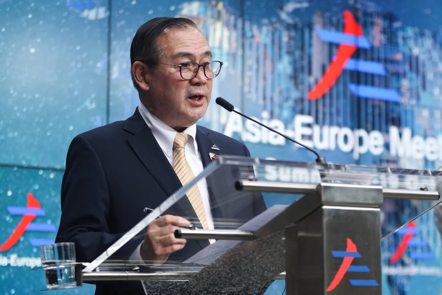 Filipiinide välisminister Teodoro Locsin jr 2018. aasta oktoobris Brüsselis.