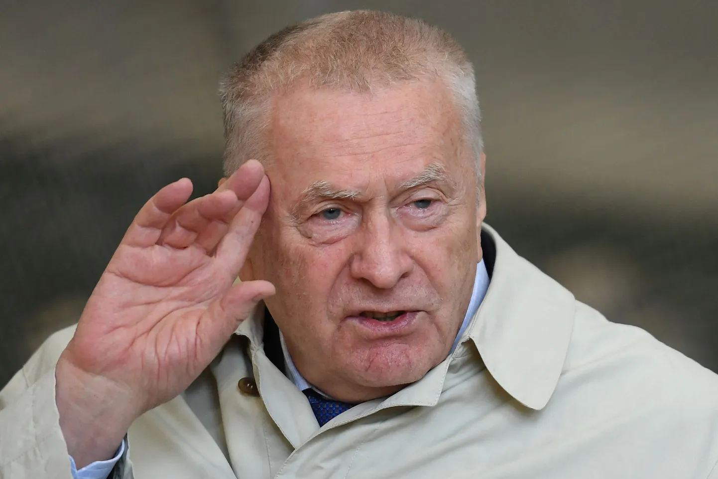 Venemaa poliitik Vladimir Žirinovski mullu septembris.
