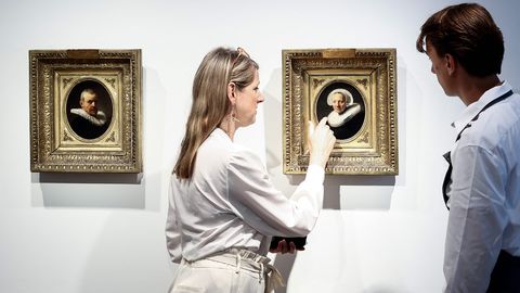 Briti perekond müüb maha kaks unustatud Rembrandti
