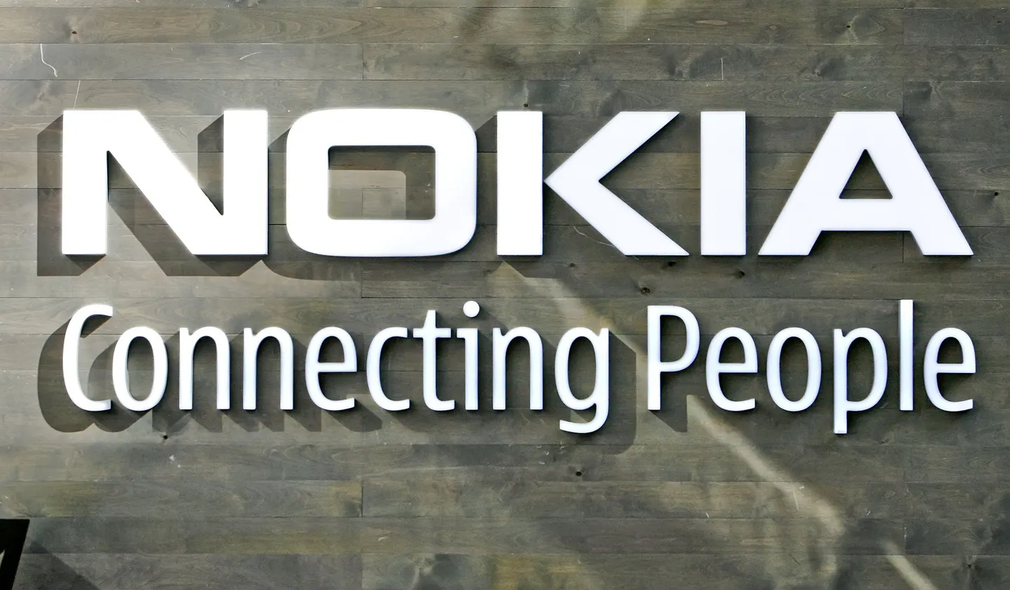 Nokia tunnuslause Helsingis asuval peahoonel.