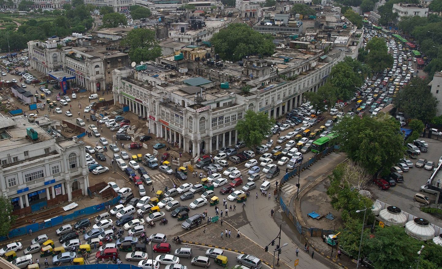 Liiklusummik New Delhis