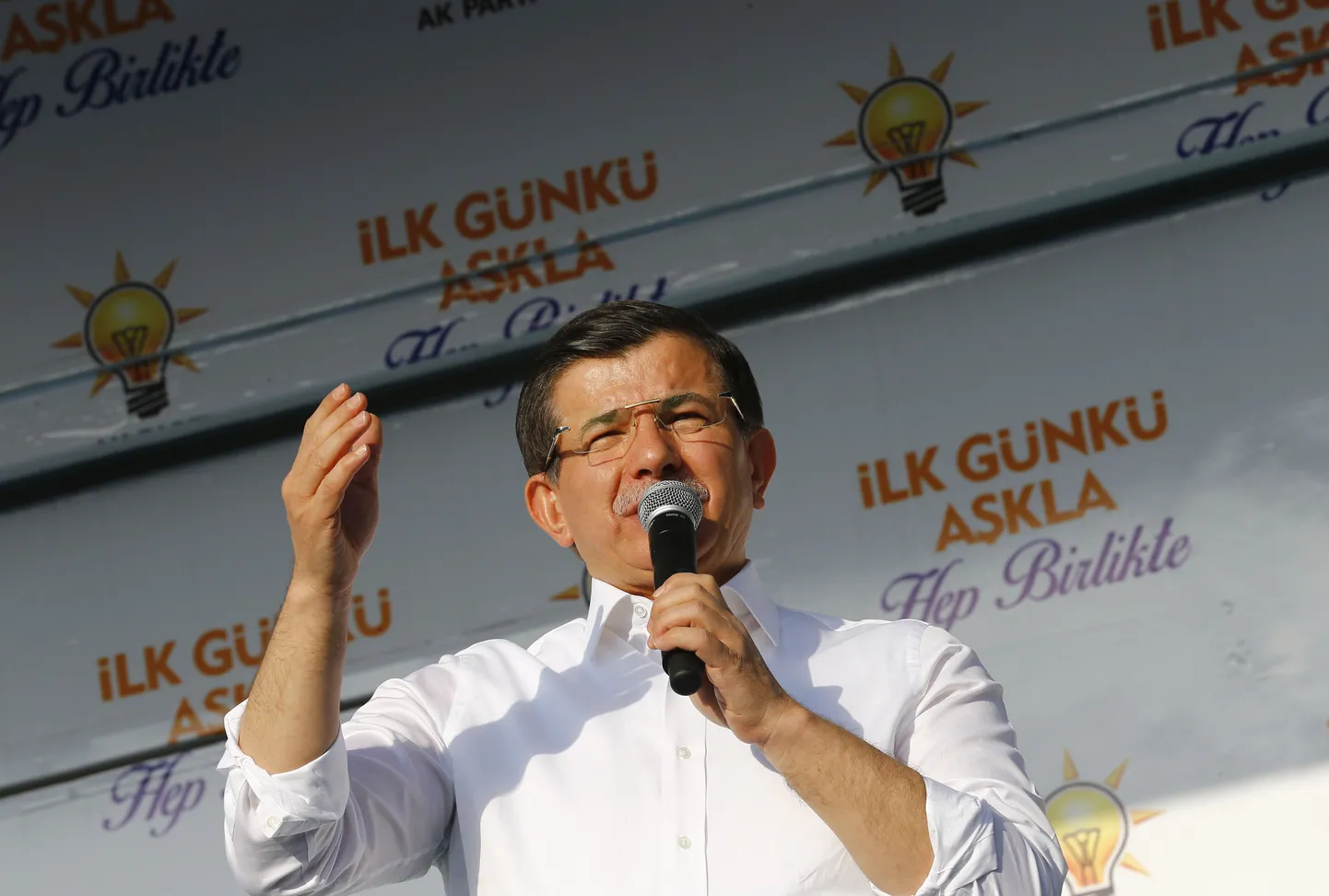 Türgi peaminister Ahmet Davutoğlu.