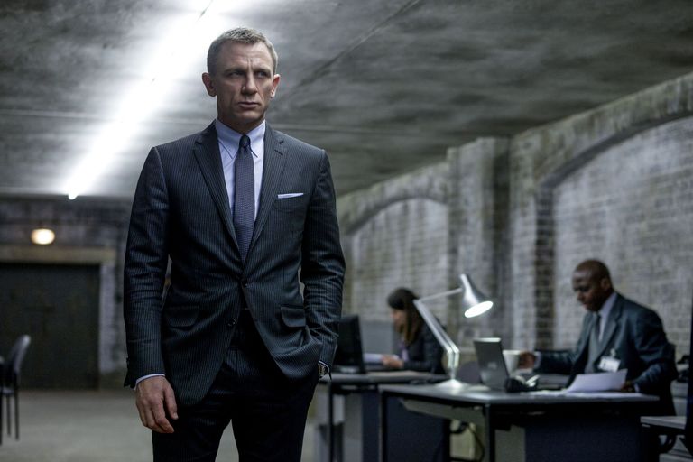 Daniel Craig James Bondina filmis «Skyfall»