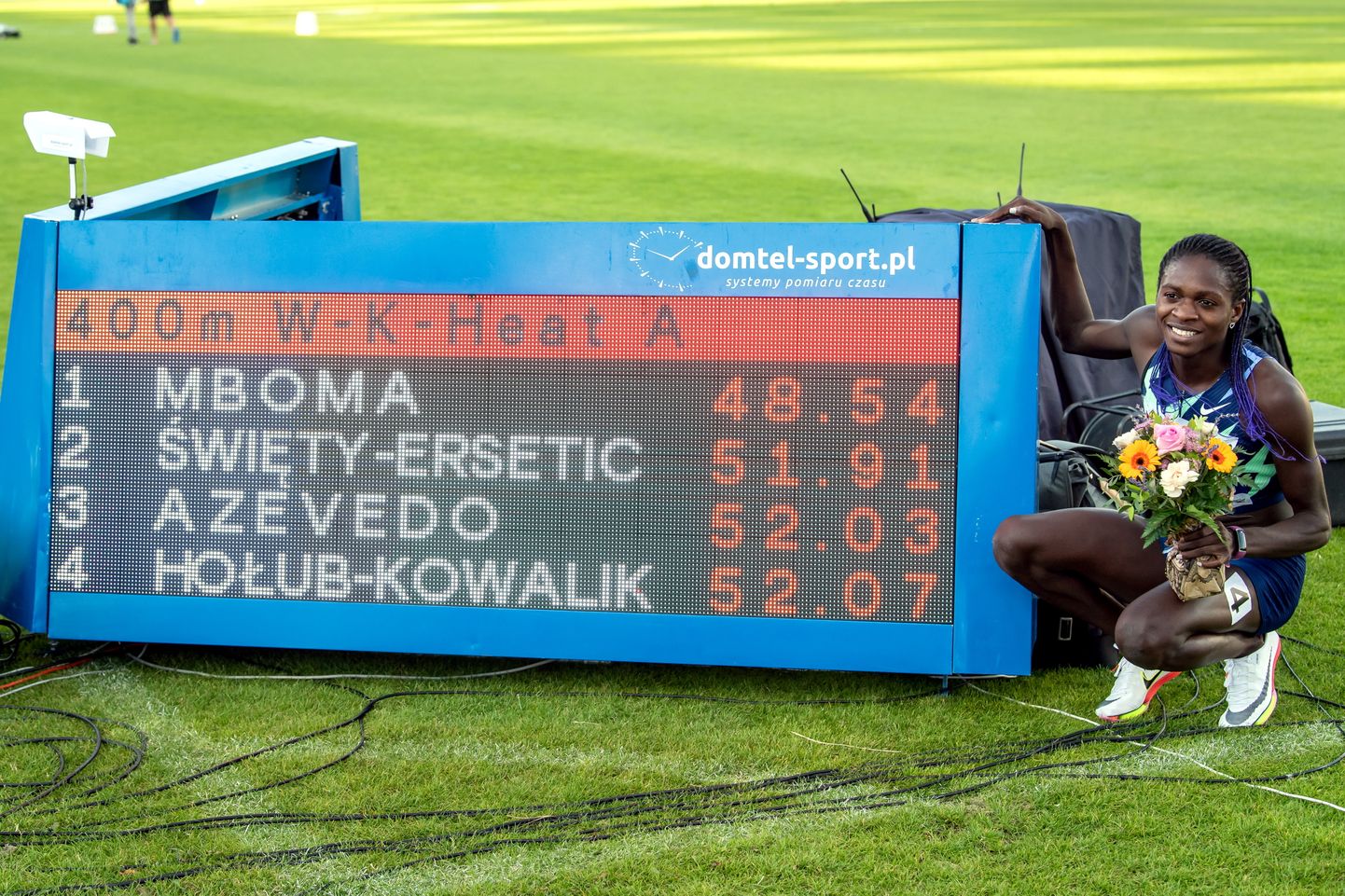 Namiibia kergejõustiklane Christine Mboma püstitas 30. juunil 400 meetri jooksus alla 20-aastaste neidude maailmarekordi.