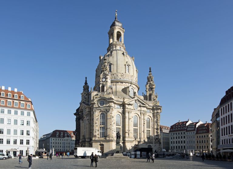 Taastatud Dresdeni Jumalaema kirik. 