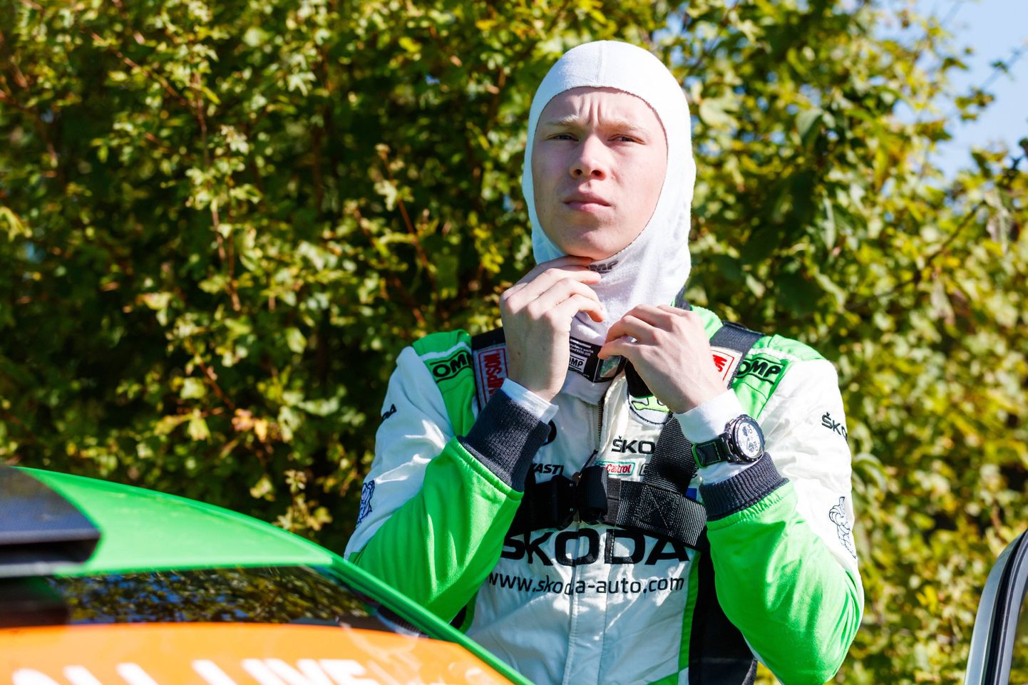 Soome rallsõitja Kalle Rovanperä.