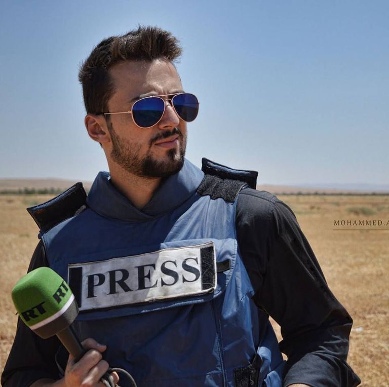 Халед Альхатед, погибший корреспондент