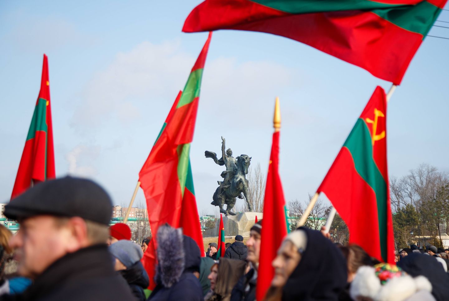 Демонстрация в Приднестровье. Фотография иллюстративная.