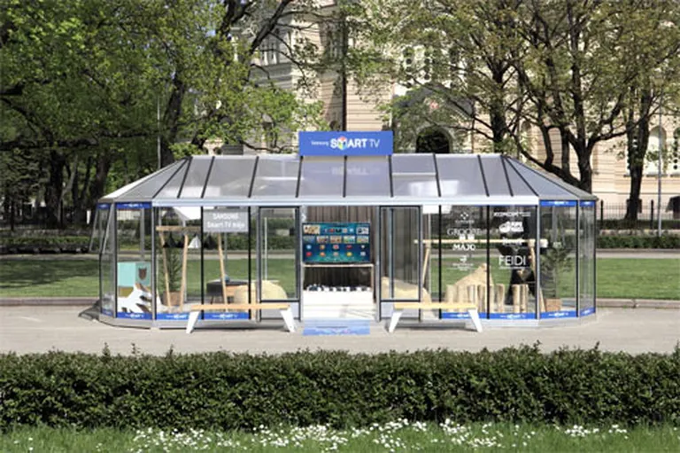 «Samsung Smart» TV māja