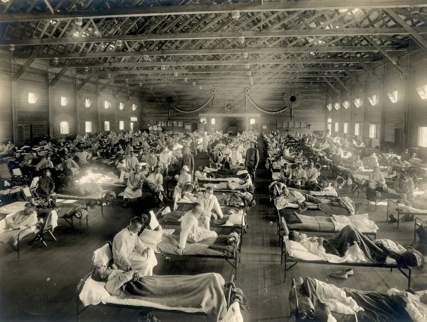 "Spāņu gripa" 1918. gadā ASV.