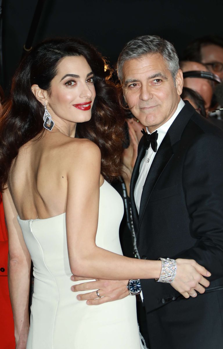 George Clooney ja Amal Clooney.